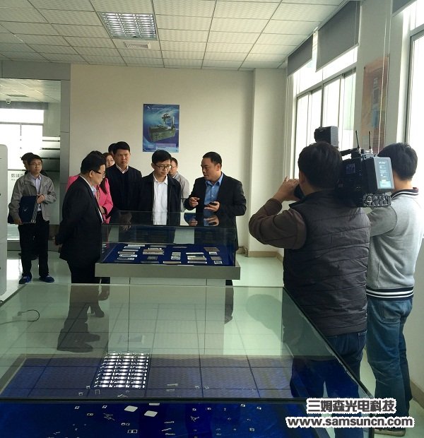 Dongguan City Science and Technology Bureau and town leaders visited Samson Technology to guide the work_byy688.com