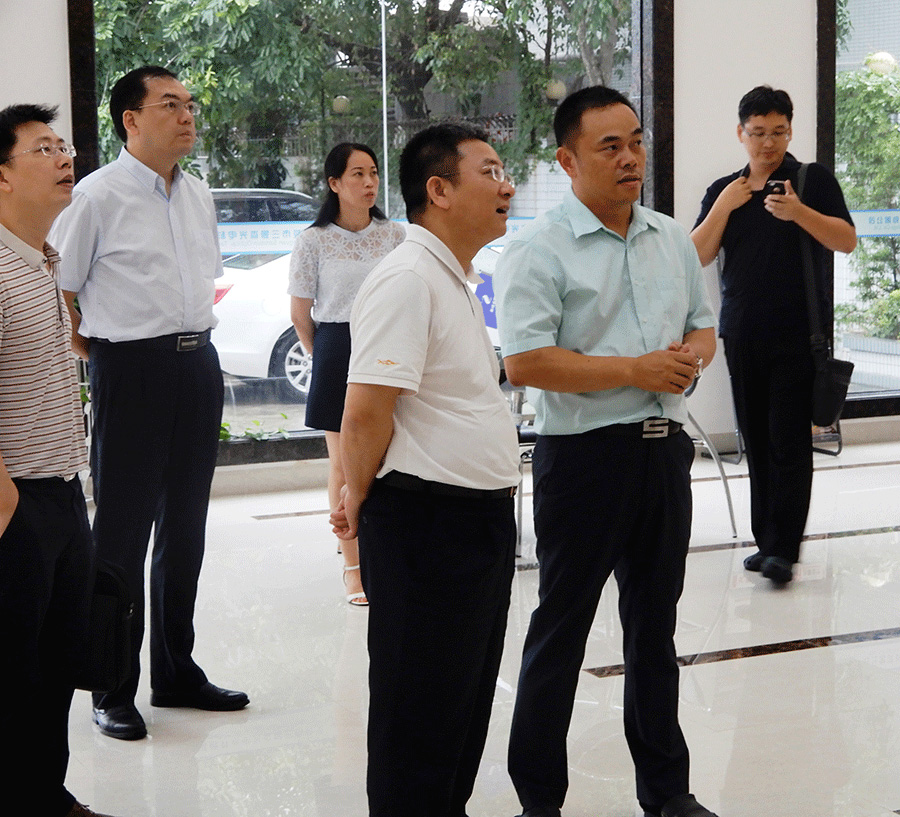 Guangdong Provincial Science and Technology Department leaders visit and investigate Samson Technology_byy688.com