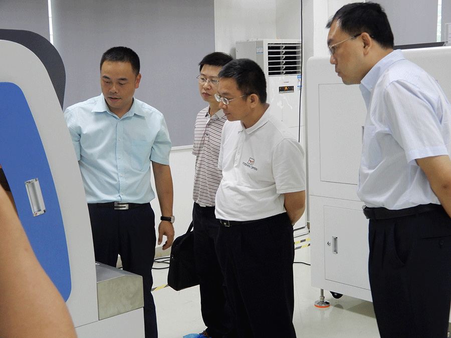 Guangdong Provincial Science and Technology Department leaders visit and investigate Samson Technology_byy688.com