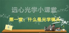 什么是光学镜头？