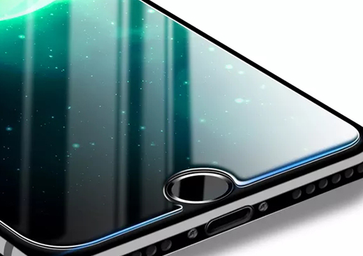 How to detect the size of 3D smartphones curved glass screen?