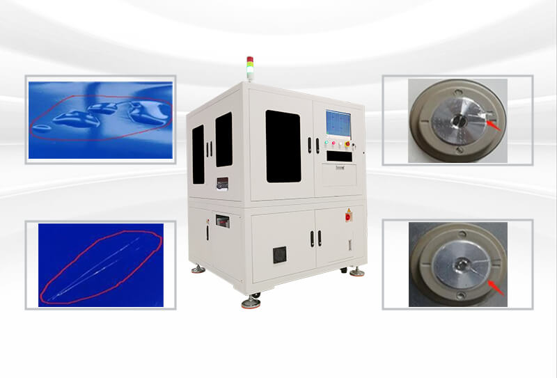 高精密方形铝壳电池外观缺陷检测设备